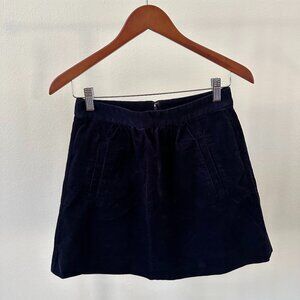 J.Crew Corduroy A-Line Mini Skirt